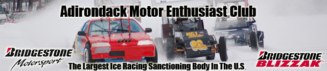 Ice race banner