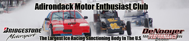 Ice race banner