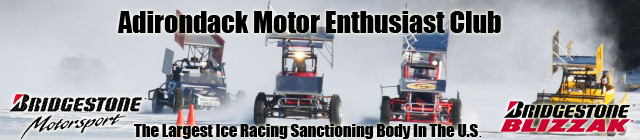 Ice race banner